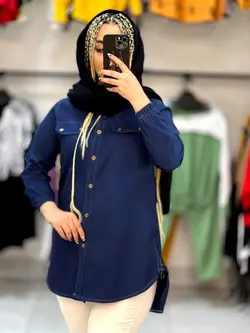 شومیز بغل زیپ لی(۱۱۲۷)