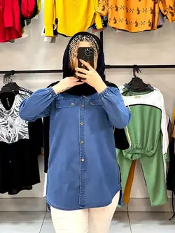 شومیز بغل زیپ لی(۱۱۲۷)