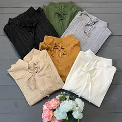 شومیز یقه گره ای  (۱۱۶۸)