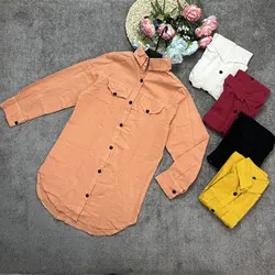 شومیز رنگی الیاف (1066)