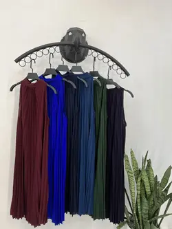 سارافون پلیسه کرپ کشی رنگی (1051)