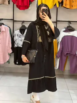مانتو بلند خامه دوزی   (۱۱۱۵)