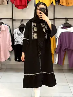 مانتو بلند خامه دوزی   (۱۱۱۵)