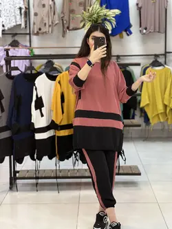 تونیک و شلوار اسلش ست   (۱۲۱۵)