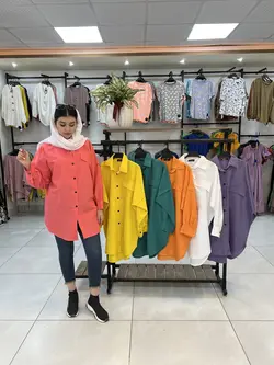 شومیز مانتویی رنگی    (۱۲۵۲)