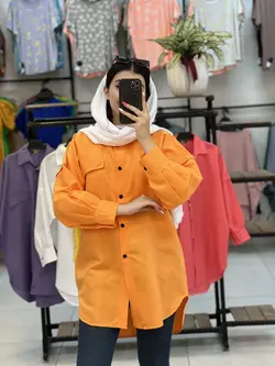 شومیز مانتویی رنگی    (۱۲۵۲)