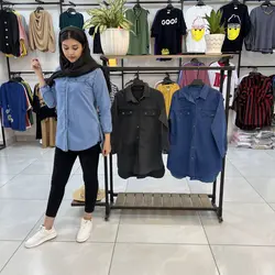 مانتو لی کاغذی بغل زیپ پشت بلند     (۱۳۱۴)