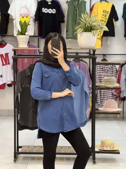 مانتو لی کاغذی بغل زیپ پشت بلند     (۱۳۱۴)