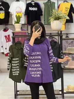 شومیز پشت بلند تمام چاپ     (۱۳۱۱)