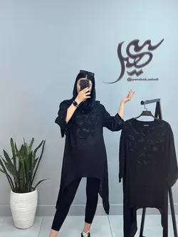 مانتو بغل بلند رز (۱۴۰۵)