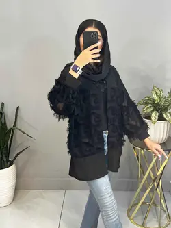 مانتو مجلسی وسط تور (۱۴۵۰)