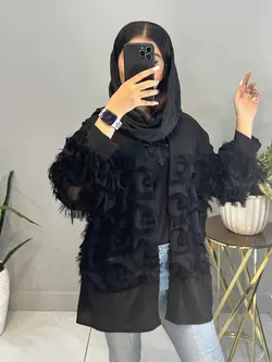 مانتو مجلسی وسط تور (۱۴۵۰)