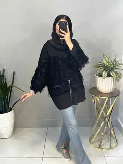 مانتو مجلسی وسط تور (۱۴۵۰)