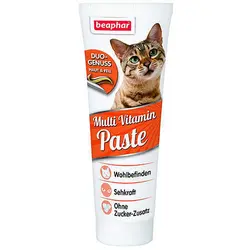 خمیر مولتی ویتامین دوگانه گربه بیفار – Beaphar Multi Vitamin Paste Cat