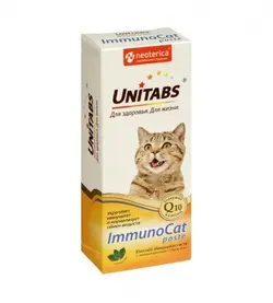 خرید و قیمت خمیر تقویت سیستم ایمنی گربه Neoterica مدل Unitabs Immuno - پوزه
