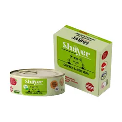 کنسرو بچه گربه شایر طعم مرغ در آلورا وزن 90 گرمی