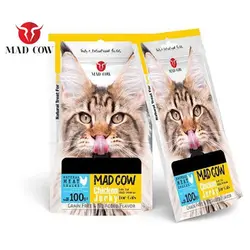 تشویقی گربه Mad Cow  با طعم مرغ