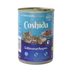 کنسرو گربه کوشیدا با طعم ذغال ماهی آلاسکا Coshida Pollock وزن 415 گرم