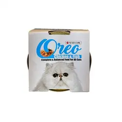 کنسرو گربه فیله مرغ و ماهی مدکو 120 گرمی