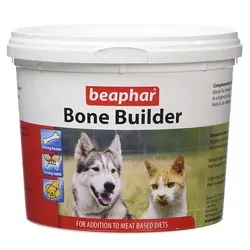 مکمل سگ و گربه بیفار مخصوص تقویت استخوان و دندان Beaphar Bone Builder Tablets 500g