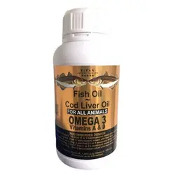 روغن کبد ماهی تایتان برای سگ و گربه 0/5 لیتر