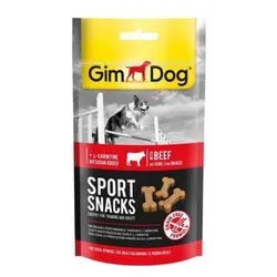 تشویقی سگ جیم داگ مدل Sport Snacks طعم بیف وزن ۶۰ گرم