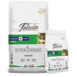 غذای گربه مخصوص درمانی پوست felicia  فلیسیا 2 کیلوگرم