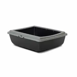 ظرف خاک گربه لبه دار مدل جولیت