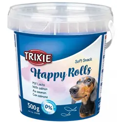 تشویقی سطلی سگ تریکسی مدل Happy Rolls وزن ۵۰۰ گرم