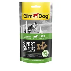 تشویقی سگ جیم داگ مدل Sport Snacks طعم بره وزن ۶۰ گرم