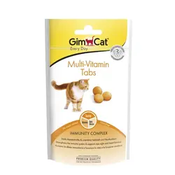 مولتی ویتامین گربه جیم کت Gim Cat- Multi Vitamin Tabs وزن 40 گرم