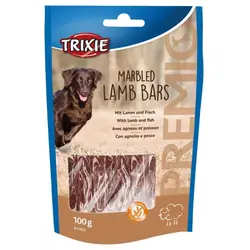 شویقی سگ تریکسی مدل marbled lamb bars وزن 100 گرم