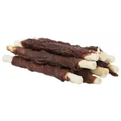 تشویقی سگ تریکسی مدل Chewing Rolls طعم شترمرغ وزن 100 گرم