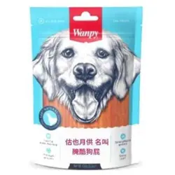 تشویقی سگ ونپی طعم مرغ و پنیر 100 گرم