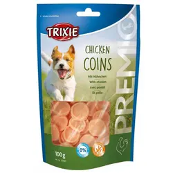 تشویقی سگ تریکسی مدل Chicken Coins وزن 100 گرم