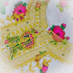 لباس نیمه آماده موهر کار شده با گلابتون