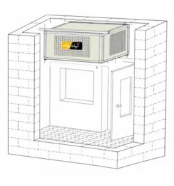 کولر زیرسقفی کیان پارس مدل 5000