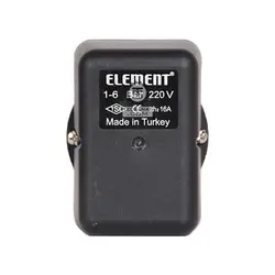 قیمت و خرید کلید اتوماتیک پمپ آب 6-1بار ترک اِلمنت ELEMENT - قم تجهیز