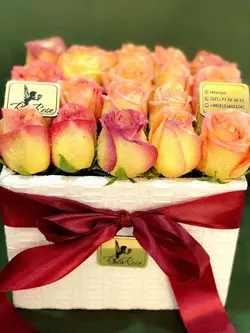 باكس مكعب چرمی رز اتوپيا هلندي