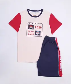 ست تیشرت شلوارک Good Luck