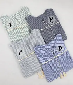 شومیز مانتویی راه راه صبا