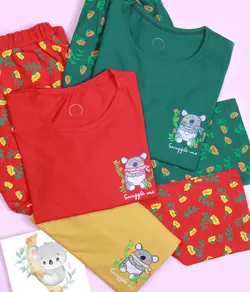 ست تیشرت شلوار کوالا