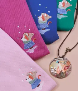 بلوز یقه دار گلدوزی روشا