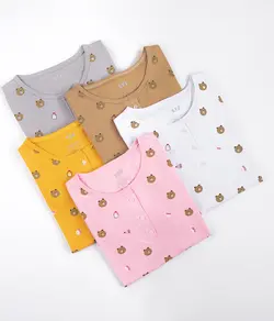 بلوز تدی سه دکمه