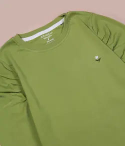 بلوز آستین چیندار لاله