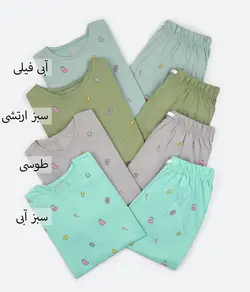 ست بلوز شلوار کریسمسی