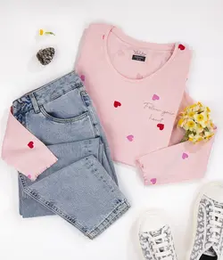 بلوز قلبی NIGHTWEAR