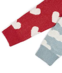 بلوز بافت ابری و قلبی Terranova