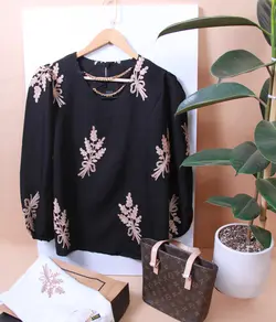 شومیز خامه دوزی گندم