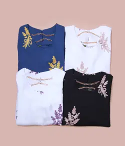 شومیز خامه دوزی گندم